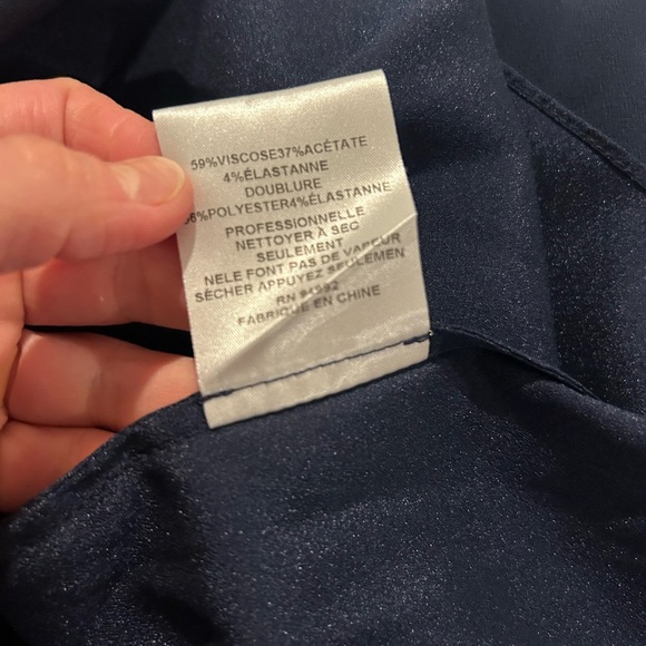 Jonathan Simkhai Navy and Black Long Sleeve Dress / Size 4 / - Picture 13 of 13